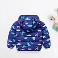 thumbnail image 3 of Winter Down Coats for Kids Baby Boys Girls Light Puffer Padded Jacket with Hoods Infant Outerwear Cute Baby Girls Jacket Jacket For Girls Boys Lightweight Jacket 12 Months-4 Years, 3 of 6