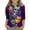 Multicolor, variant on USSUMA Toddler Girls Clothes Round Neck 3/4 Sleeve Prints Loose Fashion Cool Pullover Tops Casual Summer Tee Tops Soft Clothes for Girls for Casual Multicolor 3-4 Years up to 45% Off