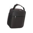 thumbnail image 4 of Bolsa de almuerzo impermeable y reutilizable con bolsillo lateral, bolsa térmica a prueba de fugas para picnic, camping, senderismo, niños y niñas. Negro, 4 of 9