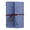 Blue, variant on Light Blue Small Leather Notebook, 16x12cm, Blank Unlined Pages, Bound Travel Journal for Sketching (1pc)