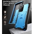 thumbnail image 5 of Poetic Revolution Series for Samsung Galaxy Note 20 Ultra Case, Full-Body Rugged Dual-Layer Shockproof Protective Cover with Kickstand, Without Built-in-Screen Protector, Blue, 5 of 5