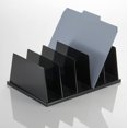 thumbnail image 3 of Officemate Large Sorter, 5 Compartments, 9 x 13 1/2 x 5 Inches, Black (21222), 3 of 4