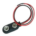 thumbnail image 3 of Deyuer 15cm Double Wires Lead Press Buckle I Type 9V Battery Clip Connector Plug Holder, 3 of 7
