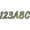 Black, variant on Hardline Boat Lettering Registration Kit 3 in. - 400 Burgundy/Black