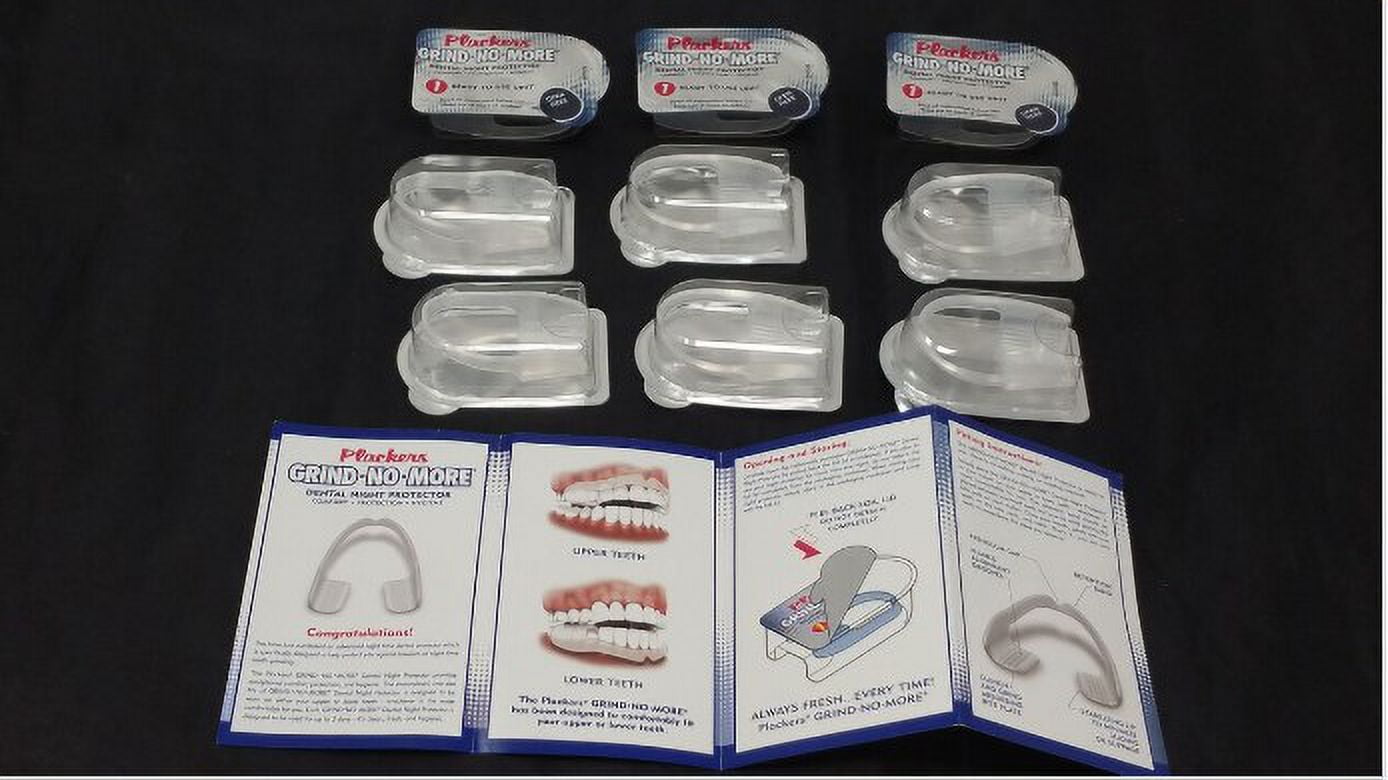 Plackers Grind No More Night Guard, One Size Fits All - 10 ct