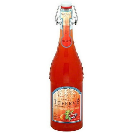 ***Discontinued by KEHE***Efferve Blood Orange Energy Juice, 25.4 oz (Pack of 12)