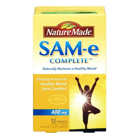 UPC 031604011000 product image for Nature Made SAM-e Complete Healthy Mood and Joint Comfort Dietary Supplement- 12 | upcitemdb.com