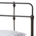 thumbnail image 2 of Baxton Studio Ginette Vintage Industrial Antique Black Finished Metal Platform Bed, Multiple Sizes, 2 of 7
