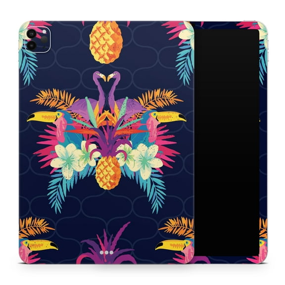 DesignSkinz Tropical Neon Summer Reflect Full-Body Skin Decal Wrap Cover for iPad (A1219/A1337)