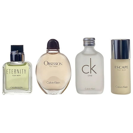 Calvin Klein Assorted Cologne Gift Set for Men, 4 Pieces