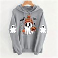 thumbnail image 4 of Fewfanhot Sweatshirt for Women Funny Graphic Long Sleeve Halloween Holiday Sweatshirt for Halloween Gifts Ideal for Party & Daily Wear, 4 of 5