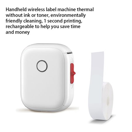 Label Sticker Maker Kitchen Computer Label Sticker Maker Bluetooth-compatible Thermal Smartphone Printer ...