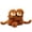 Dark Brown, variant on Jollyzo Hugging Monkeys Stuffed Animals, Cute Twin Monkey Plush Toys with Soft Fur, Soothing Companion Gift for Kids & Toddlers
