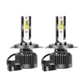 thumbnail image 1 of Led Lights Led Headlight Bulbs Led Light Bulb 2 X H4 Led Headlight Kit 4000Lm Bulbs High Power Beam 6000K White, 1 of 1