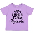 thumbnail image 3 of Inktastic Mimi and Papaw Love Me Boys or Girls Toddler T-Shirt, 3 of 5