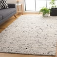 thumbnail image 2 of SAFAVIEH Natura Tryik Solid Area Rug, Light Grey/Ivory, 6' x 9', 2 of 8