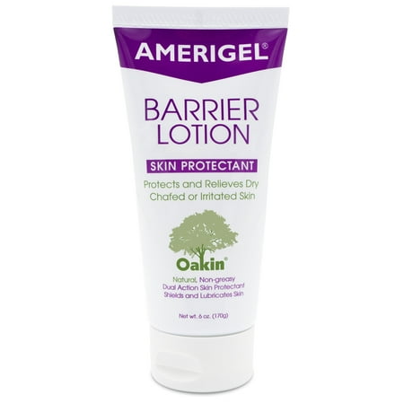 AMERIGEL Barrier Lotion (6 oz. Tube) - Invisible Skin Protectant | All Skin Types | Chaffed Skin | FSA/HSA Eligible