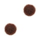 thumbnail image 2 of Vogacara Moño de pelo sintético afro, cola de caballo rizada, extensión de oruga, accesorios de peinado, peluca de estilo exagerado Type1 NO1, 2 of 6