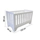 thumbnail image 2 of Cuna Infantil Goresa Modelo Labna Blanca MDF, 2 of 4