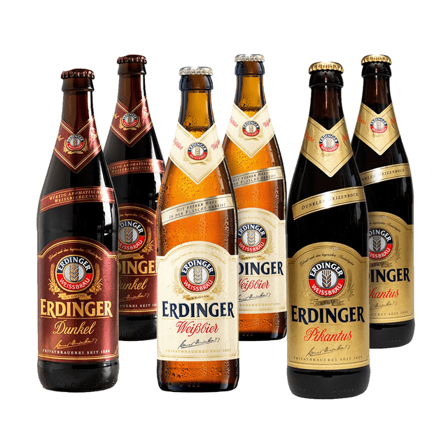 Six Pack Cerveza Erdinger Mix 500ml Erdinger