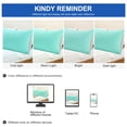 thumbnail image 7 of PiccoCasa 2 Pack Egyptian Cotton Pillowcases with Zipper Clourse Standard Cyan, 7 of 7
