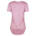 thumbnail image 2 of Nlife Women Short Sleeve Lace Up V Neck Long Sleeve Top, 2 of 4