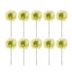 thumbnail image 4 of 10 piezas de flores artificiales Gerbera Bewildely ramo de plantas falsas arreglos florales de jardín, 4 of 6