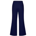 thumbnail image 5 of Grblisyd School Uniform Pants for Girls Flare High Waist Elastic Dress Trousers Fashion Button Trouser Back To School Outfits, 5 of 5