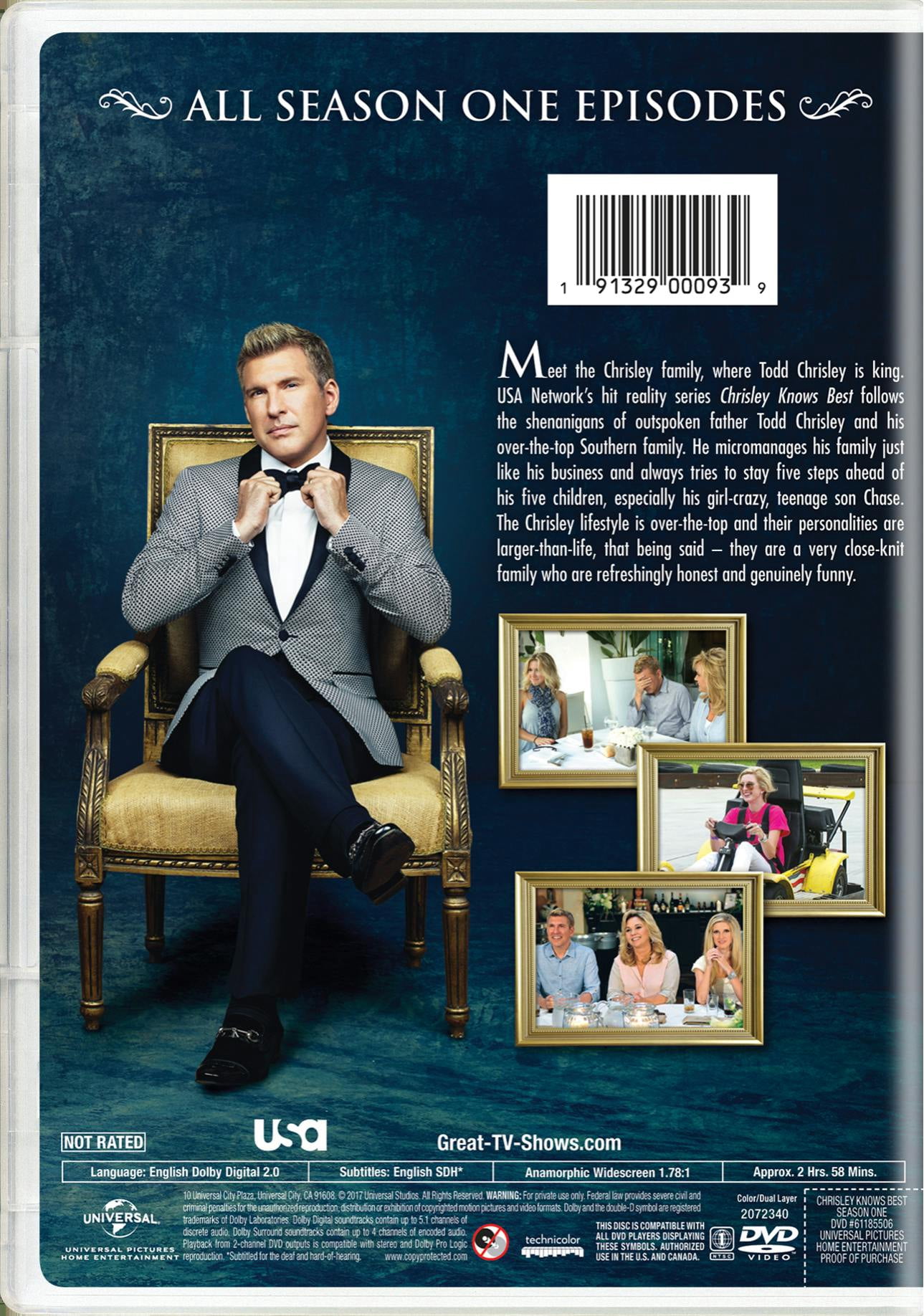 Chrisley Knows Best: Season One (DVD), Universal Studios, Drama