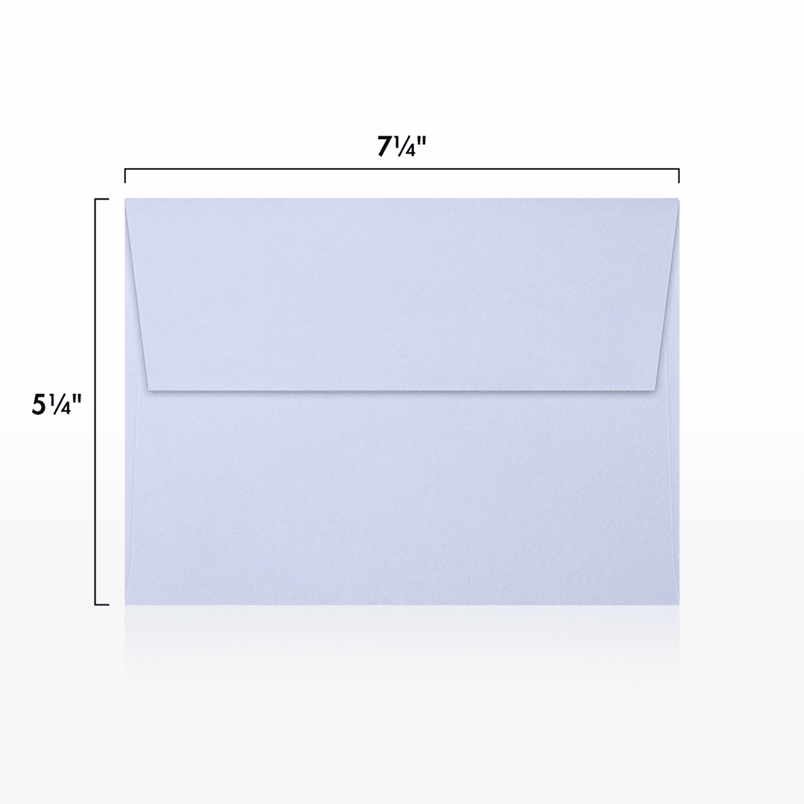 LUXPaper A7 Invitation Envelopes, 5 1/4 x 7 1/4, Lilac, 50/Pack