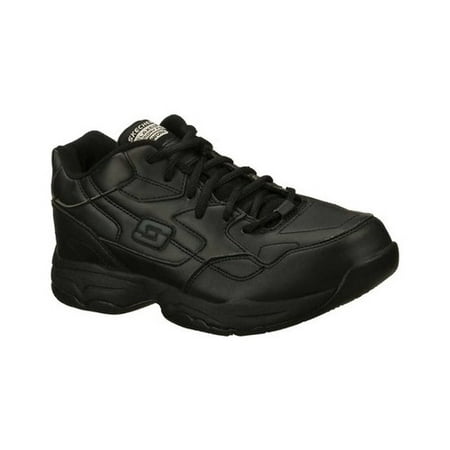 

Skechers Work Women s Relaxed Fit Felton - Albie Slip Resistant Work Shoes - Wide Available