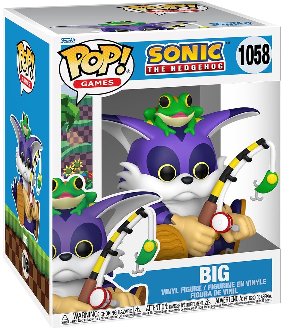 FUNKO POP! Super: Sonic The Hedgehog - Big the Cat with Froggy
