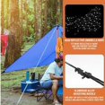 thumbnail image 5 of Apuakthei Paquete de 4 cuerdas de tensión reflectantes: tienda de campaña para exteriores de 4 m con clavo triangular de aleación de aluminio, tensores para acampar, cuerdas reflectantes para tienda, 5 of 5