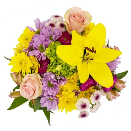 Fresh-Cut Extra Large Mixed Mother's Day Flower Bouquet, Minimum 16 Stems, Colors Vary