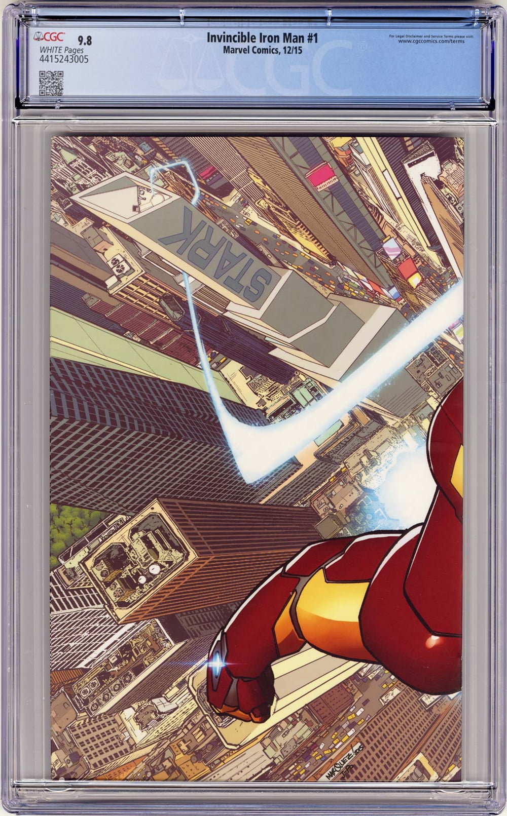 Invincible Iron Man #1 - CGC 9.8 Comic Book