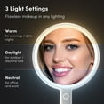 thumbnail image 5 of Fancii Cami 4-in-1 Lighted Vanity Mirror (White), 5 of 12