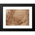 thumbnail image 2 of Edward Lear 24x17 Black Modern Framed Museum Art Print Titled - Albania, 2 of 5