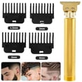 thumbnail image 4 of Hair Clippers for Men Cordless Hair Trimmer Professional Electric Hair Trimmer T Blade Beard Trimmers for Barber Haircut & Grooming Kit Low Noise with 4 Guide Combs, 4 of 7