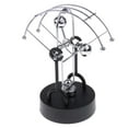 thumbnail image 1 of Electric Física Balance 's Cradle Desk Adorno de Estatuilla Perpetual Motion Toy Desk Decoration perfke Juguete de movimiento perpetuo, 1 of 9