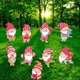 thumbnail image 3 of 8PCS Valentine's Day Yard Signs with Stakes Valentine Gnomes Lawn Decorations Outdoor Love Gnomes Swedish Tomte Elf Corrugated Yard Signs Decor, 3 of 6