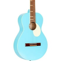 Ortega Gaucho Parlor Classical Guitar Sky Blue