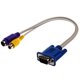 thumbnail image 1 of Tv-out Vga To S-video/rca Cable Adapter, 1 of 4