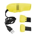 thumbnail image 4 of jesticaly Lightweight Vacuum Cleaning Tool Low Consumption USB Vacuum Sweeper Dust Catcher PC Keyboard Dust Remover for Wallets, 4 of 5