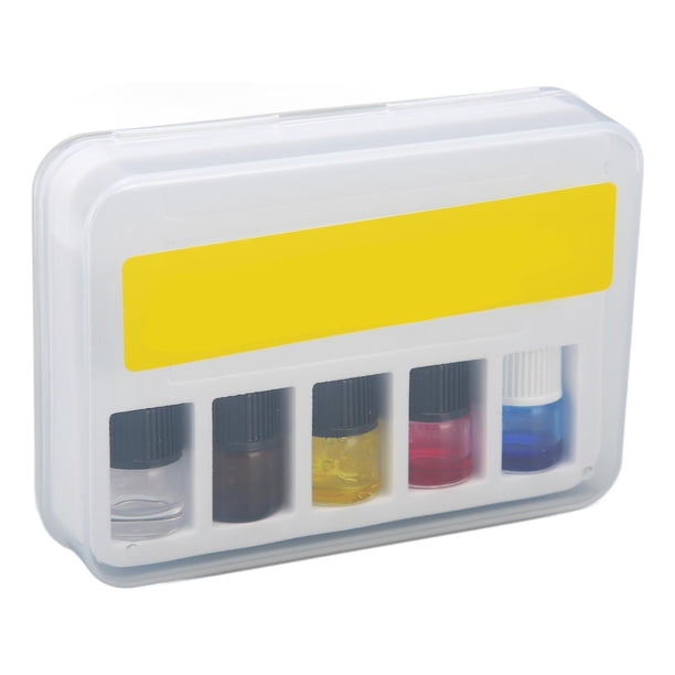Juego de aceite para reloj aceite lubricante antidifusión portátil lubricación precisa suave compacto 5 piezas para el hogar ANGGREK Otros
