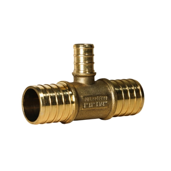 10 UDS. XFITTING 1"" X 1"" X 1/2"" TEE PEX - ACCESORIOS DE ENGARZADO DE TUBO PEX B LATÓN