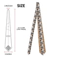 thumbnail image 2 of Fotbe Funny Cats Corbata Clásica para Hombre con Estampado – Corbata de Seda Jacquard Tejida, para Negocios, Bodas y Eventos Formales, 2 of 7