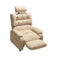 thumbnail image 2 of Sillón reclinable giratorio,Silla de oficina Silla de computadora Silla de escritorio Lectura,Silla de ordenador para adultos giratoria de cuero PU,Silla de escritorio para el sin ruedas, 2 of 8