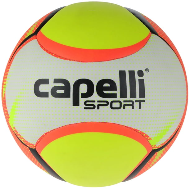 Balón de fútbol Capelli Sport Rio amarillo neón talla 5