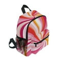 thumbnail image 2 of FORMRS School Backpack with Front Zippered Pocket 12" Student Travel Daypack, Swirling Lines, 2 of 6