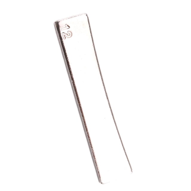 Guitar Fret Press Piezas De Repuesto Para Herramientas De Guitarra Luthier Insert Caul Insert 2.48x0.53x0.16 Pulgadas 12 inch CUTICAT Inserción de Caul de prensa de trastes de guitarra